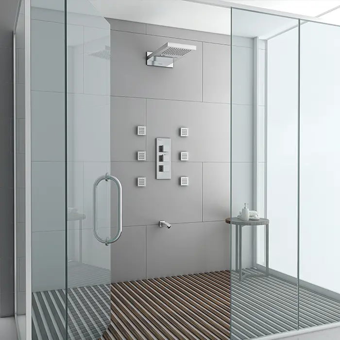 Body jet showers from IVAS Bath Fittings